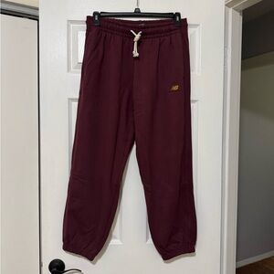 NWT New Balance Mens French Terry Sweatpants Size Medium